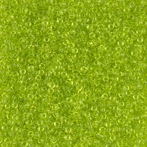 Miyuki Seed beads 15/0 143 - Transparent Chartreuse