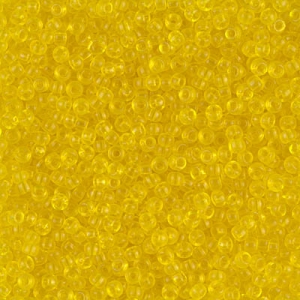 Miyuki Seed beads 15/0 136 - Transparent Yellow