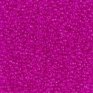 Miyuki Seed beads 15/0 1310 - Dyed Transparent Fuchsia