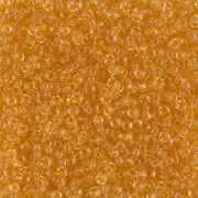 Miyuki Seed beads 15/0 132 - Transparent Light Topaz