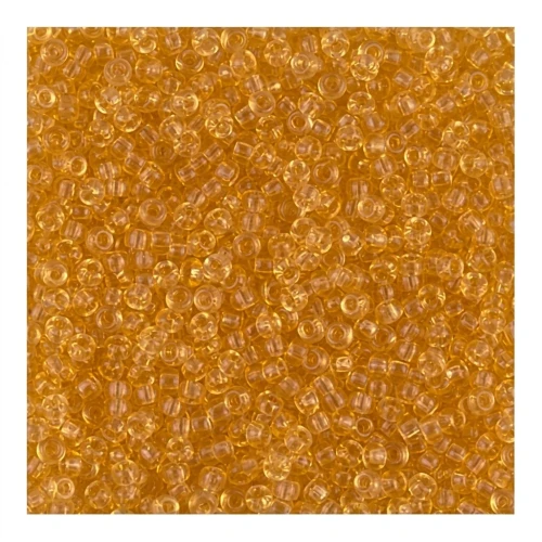 Miyuki Seed beads 15/0 132 - Transparent Light Topaz