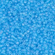 Miyuki Seed beads 15/0 148FR - Transparent Aqua Mat AB|raw }}