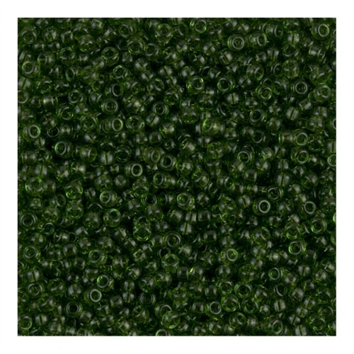 Miyuki Seed beads 15/0 158 - Transparent Olive