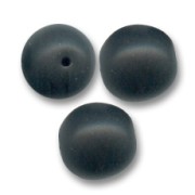 Round beads 10mm Jet Mat  x10|raw }}