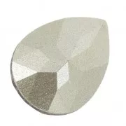 PureCrystal 4320 Pear Fancy Stone 14x10 mm Scarlet Gold Patina x1