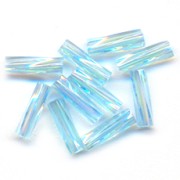 Bugles Twist Miyuki 6 mm TW-260 - Aquamarine AB x10g|raw }}