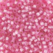 Miyuki Delica 11/0 DB0625 - Dyed Rose Silver Lined Alabaster|raw }}