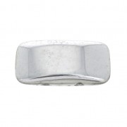 Czech Glass beads Carrier Bead 2 holes 11 x 22 mm Labrador x6