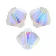 3 mm Swarovski Crystal AB2X bicones, Pack of 1,440 pcs