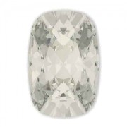 PureCrystal 4568 Cushion Fancy Stone 8 x 6 mm Crystal Silver Shade x1