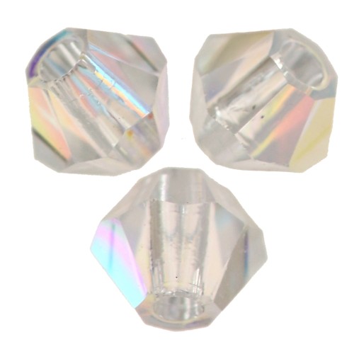 3 mm Swarovski Crystal AB Bicones, Pack of 1,440 pcs