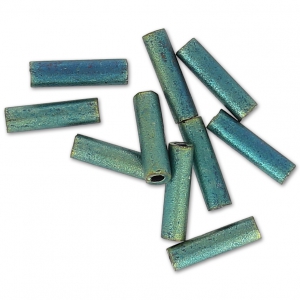 Miyuki Bugles 6mm BGL-2008 - Mat Metallic Patina Iris x10g