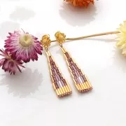 Miyuki Bugles 6mm BGL-250 - Crystal AB x10g