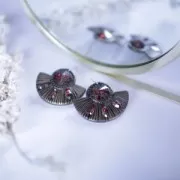 PureCrystal 1088 Round Stone 8 mm Lavender DeLite x1