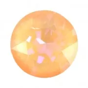 PureCrystal 1088 Round Stone 6 mm Crystal Peach DeLite x1