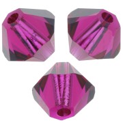 PureCrystal 5328 Crystal Bicones 5mm Ruby x20