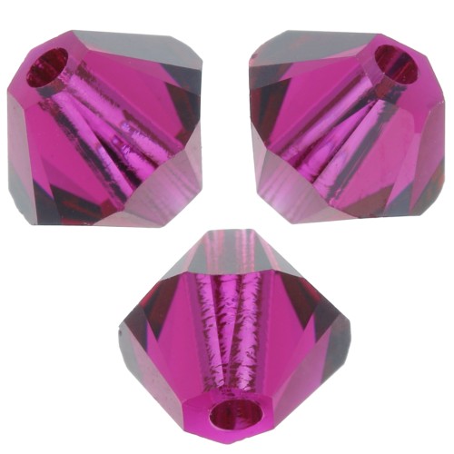 PureCrystal 5328 Crystal Bicones 5mm Ruby x20