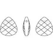 PureCrystal Drop 6012 15,4x14mm Crystal  x1