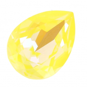 PureCrystal 4320 Pear Fancy Stone 14x10 mm Crystal Sunshine DeLite x1