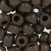 Miyuki Seed beads 6/0 409 - Opaque Chocolate|raw }}