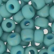 Miyuki Seed beads 6/0 1251 - Metallic Turquoise Mat