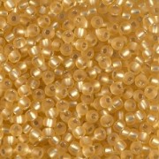 Miyuki Seed beads 11/0 3F - Gold Silver Lined Mat|raw }}