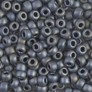 Miyuki Seed beads 8/0 2002 - Metallic Silver Gray Mat