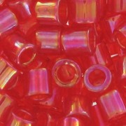Miyuki Delica 8/0 DBL0172 - Transparent Red AB