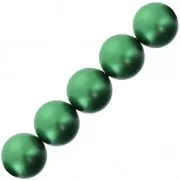 Crystal - PureCrystal 5810 Pearls 6 mm Eden Green Pearl x10 PureCrystal 5810 Pearls 6 mm Eden Green Pearl x10