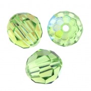 PureCrystal 5000 round 8 mm Peridot Shimmer x1|raw }}