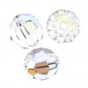 PureCrystal 5000 round 8 mm Crystal  Shimmer x1