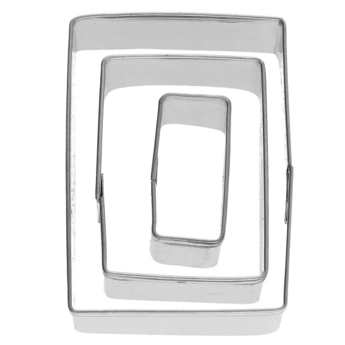 Rectangle cutter set x3