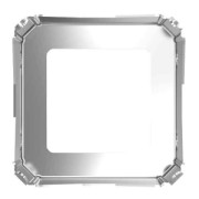 Setting for PureCrystal Kaleidoscope Square 4499 6 mm Rhodium Tone  x1