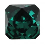 Cabochon - PureCrystal 4499 6 mm Emerald x1 PureCrystal 4499 6 mm Emerald x1