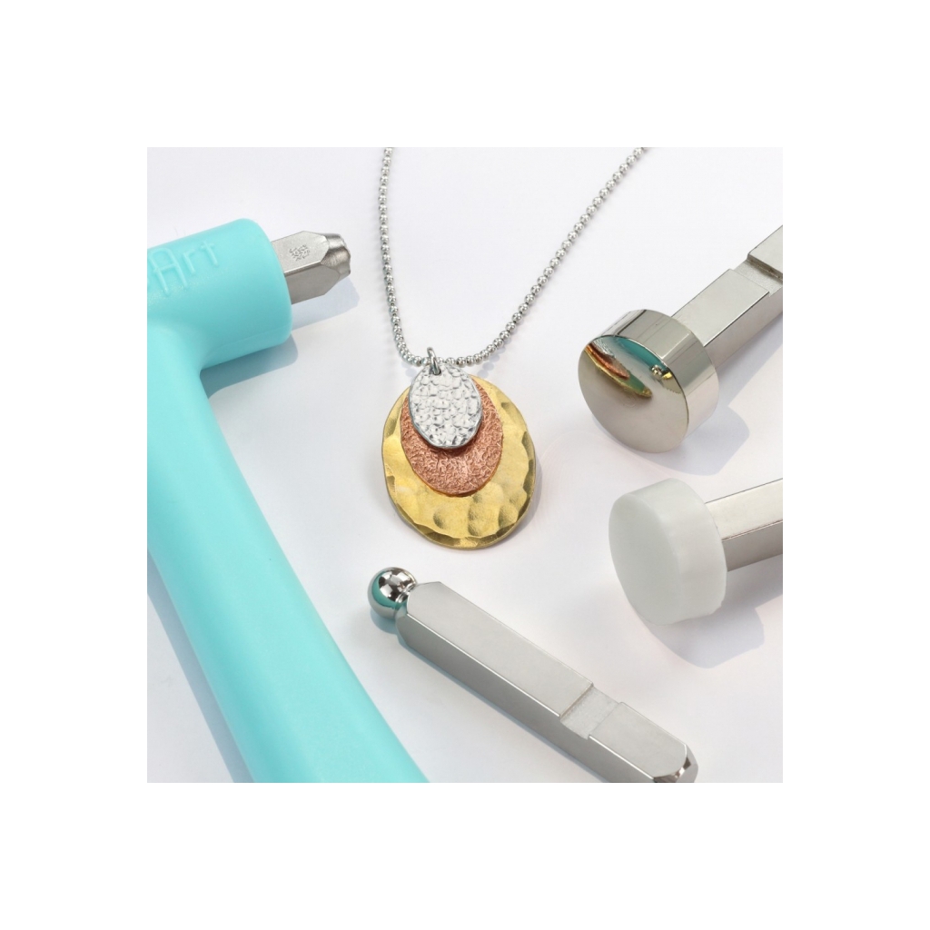 ImpressArt Stamping hammer Kit Hammer / 3 textures / 1 punch x1