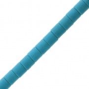 Tube Beads 4x4 mm Howlite imitation x38 cm - Light Blue x1|raw }}
