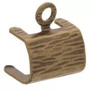 Loop Bail for PureCrystal 4439 20mm Bronze Tone x1