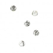 Small round 3 mm cabochons - Quartz Rutile x5|raw }}