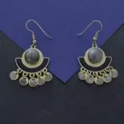 Small round 3 mm cabochons - Quartz Rutile x5