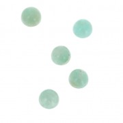 Small round 4 mm cabochons - Amazonite  x5|raw }}