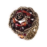 Miyuki Ring Kit Rote Rose|raw }}