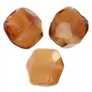 Fire Polished faceted round beads 3mm Milky Light Chroust x50