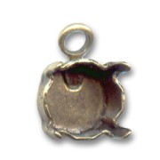 Pendant setting PureCrystal 1028/1088/1122 8mm Bronze-colored