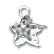 Pendant setting PureCrystal 4744 10mm Silver-colored