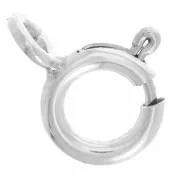 Sterling Silver springing clasp 7mm