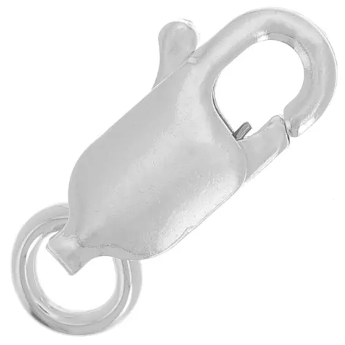 Elongated Lobster Clasp 10 mm - Silver 925 x1