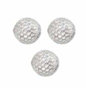 Filigreed balls 925 Sterling Silver 6mm x20