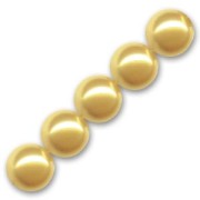 PureCrystal 5810 Pearls 6mm Gold Pearl x10|raw }}