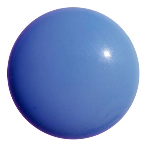 Glass Cabochon by Puca® 18 mm Opaque Light Sapphire x 1