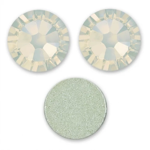 PureCrystal stick-on rhinestones 1,8 mm White Opal x36